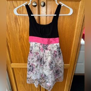 George Black and Pink Floral Skirted Bottoms